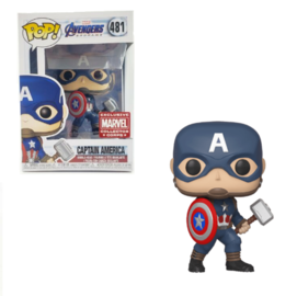 Funko Pop Captain America #693 Marvel Collectors Corps Protector for sale online 