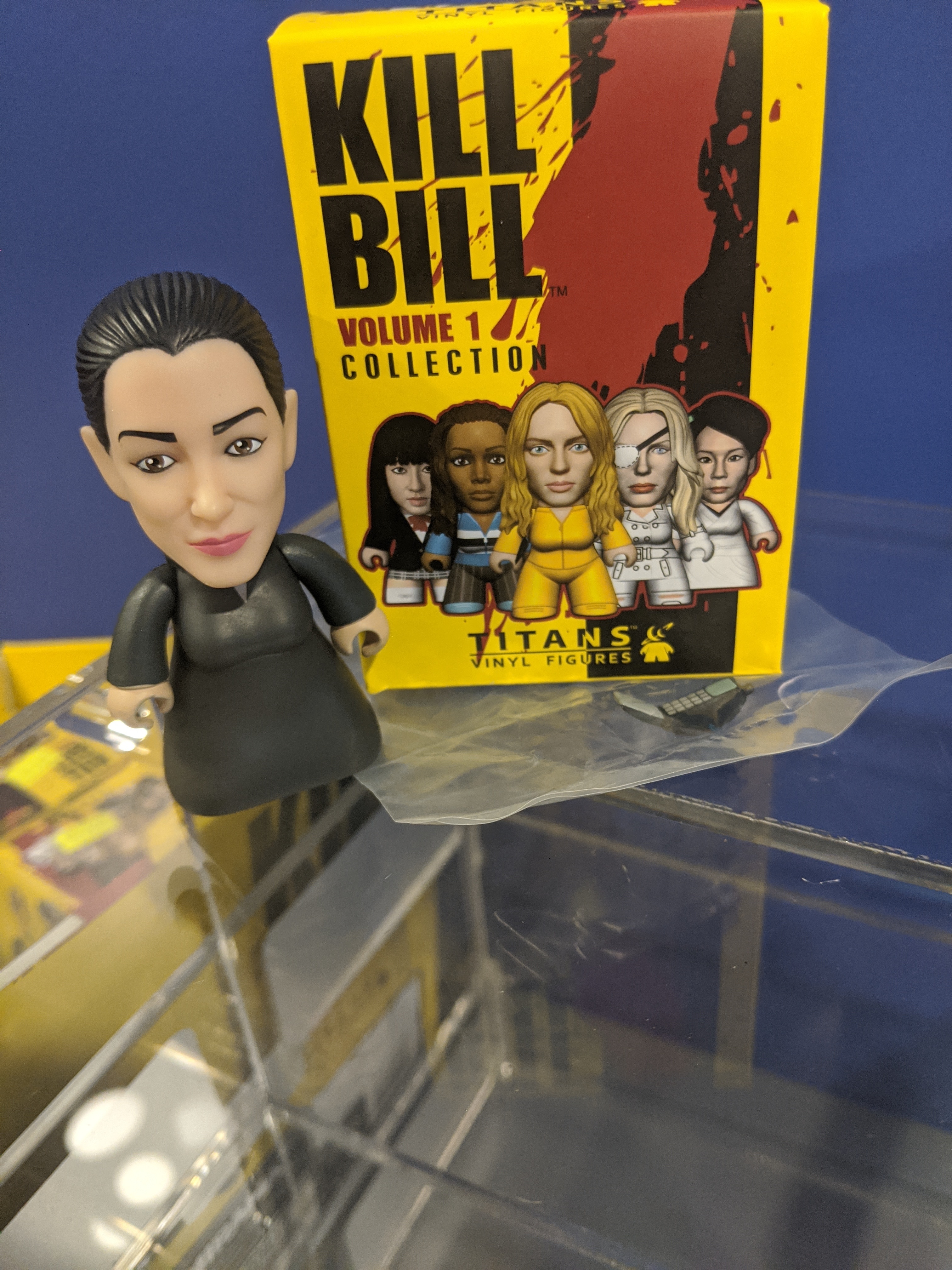 Kill Bill Volume 1 Collection Titans Vinyl Figures Sofie Fatale 1/18 