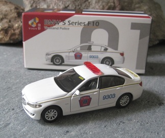 Thai police toy cheap car