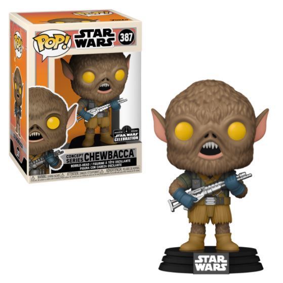 Details about   chewbacca funko pop concept series 