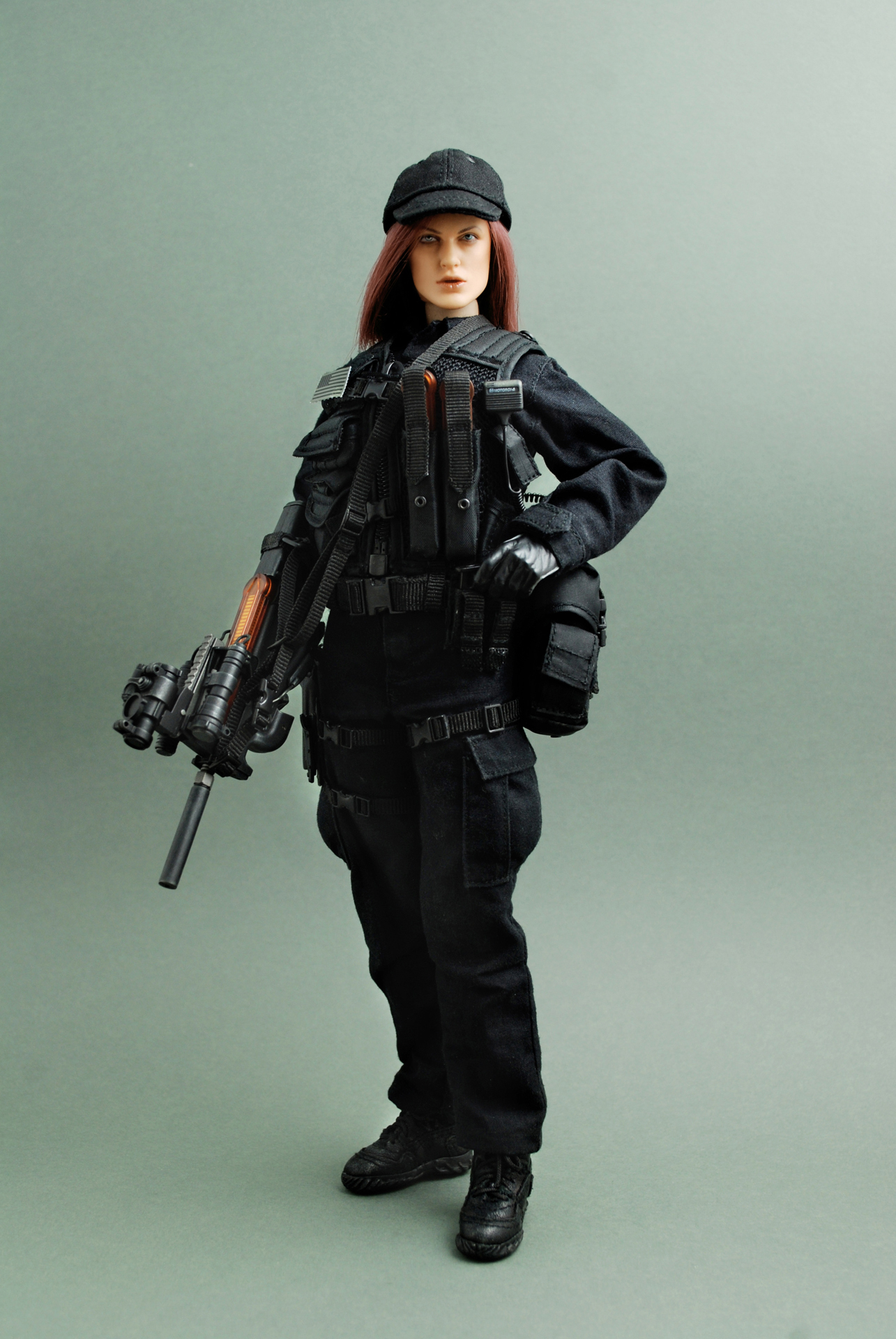 U.S. SECRET SERVICE ERT w/ P90 フィギュア U.S. Secret Service Emergency Response Team (ERT) with P90