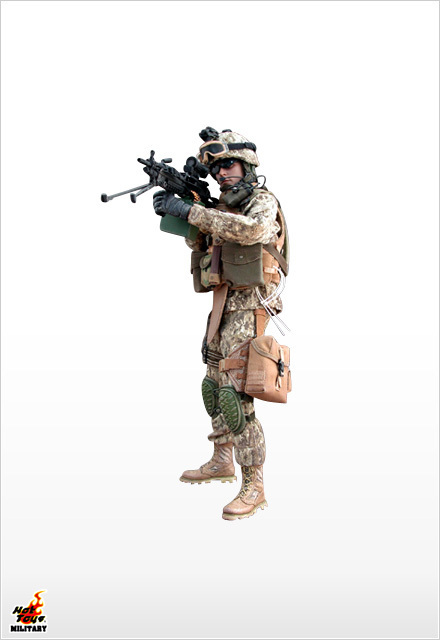 USMC - Three Infantry Battalions In Fallujah - M249 SAW