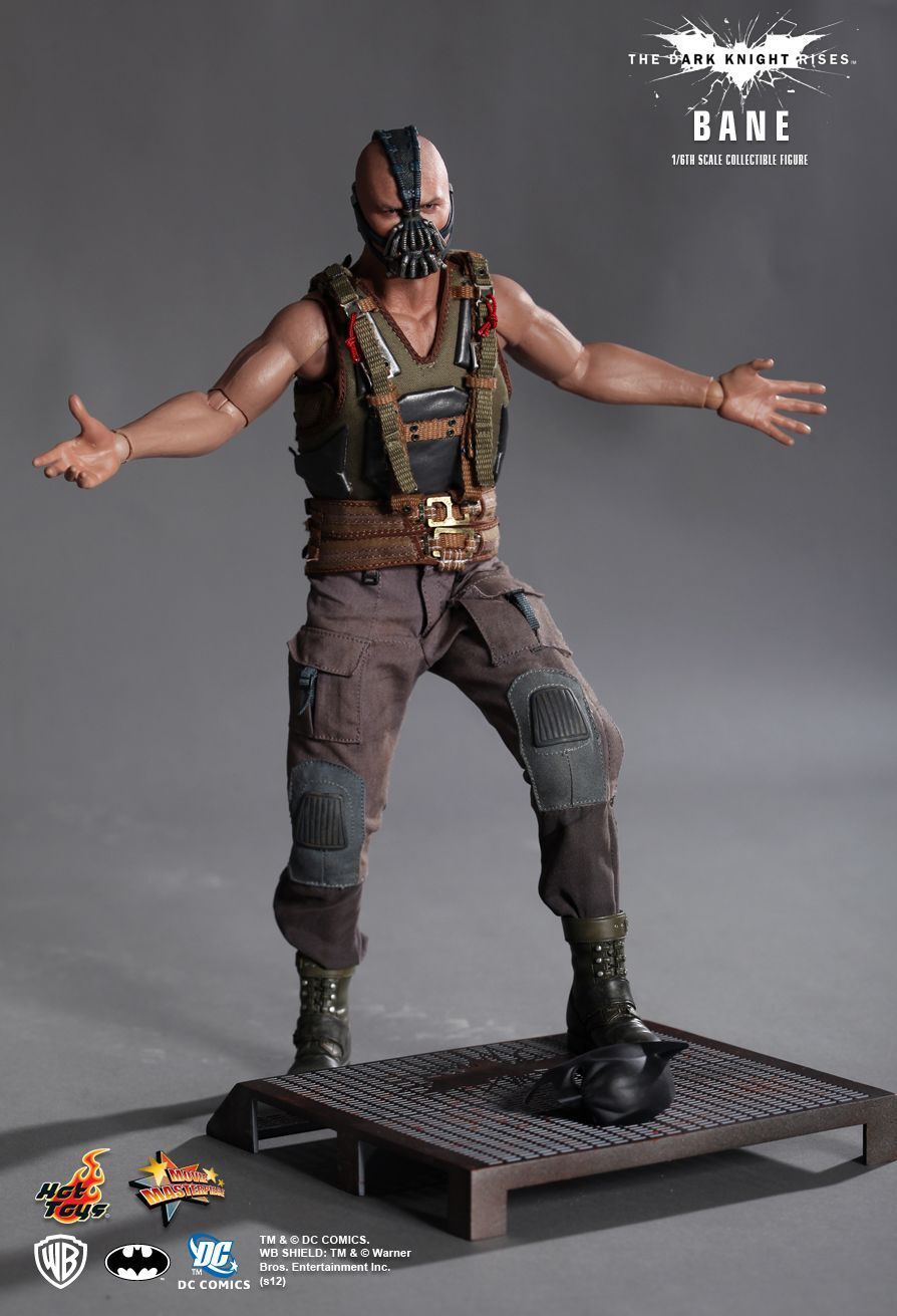 1/6th Scale Bane Head Sculpt The Dark Knight Rises For 12" Male Action 