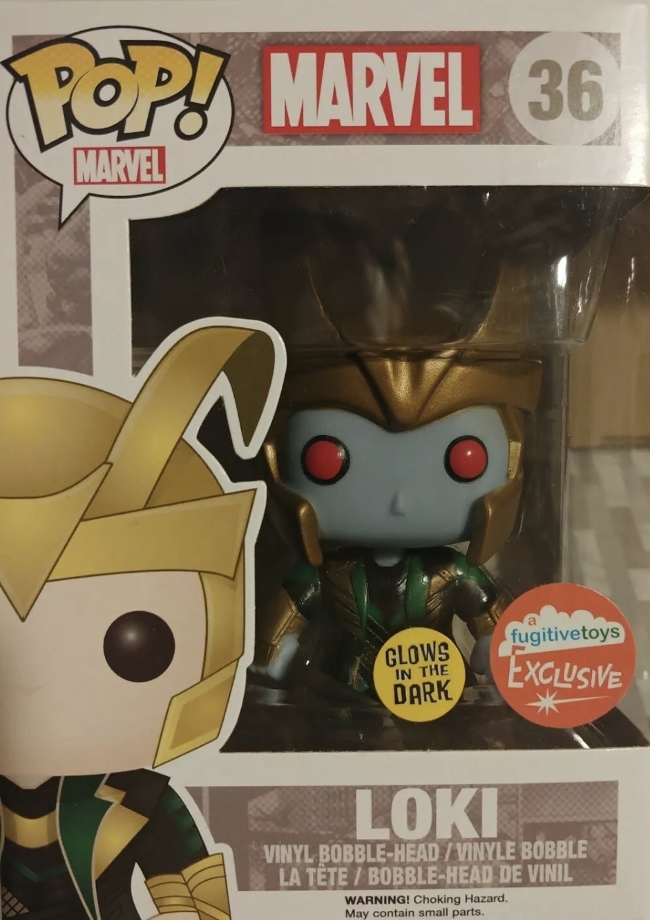 Details about   Funko Pop Marvel Loki 36 