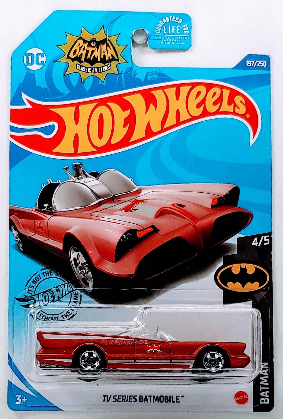 2020 HOT WHEELS CLASSIC TV SERIES BATMOBILE LOT OF 6 #197/250 NEW in Package 
