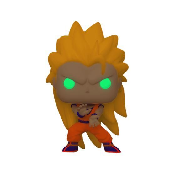 Funko Pop! Dragonball Z Super Saiyan 3 Goku Glow in The Dark GITD Exclusive  Variant