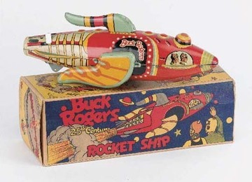 Buck rogers ship toy store