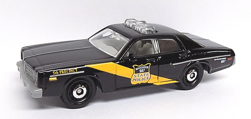 Matchbox dodge monaco police car sales