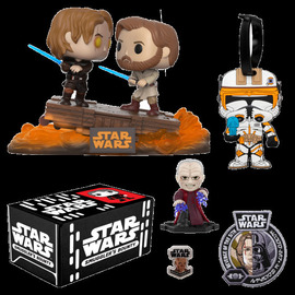 Battle on mustafar funko pop deals