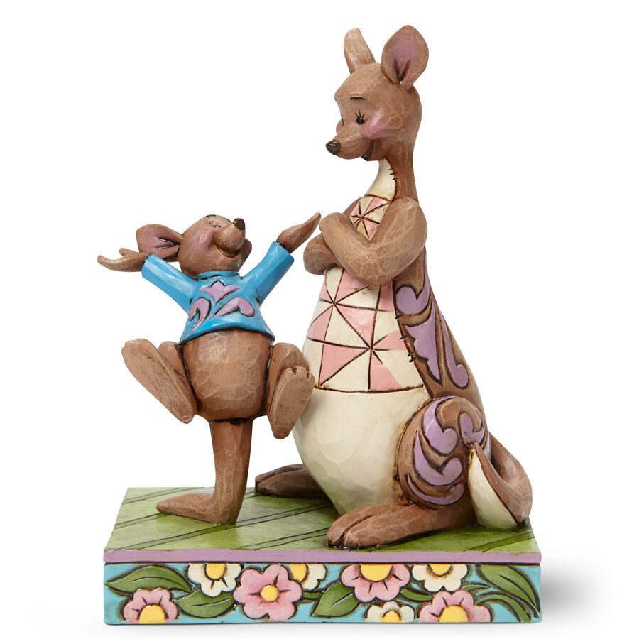Jim Shore Disney Traditions Winnie the Pooh Roo Giving Kanga Flowers 6010102 Jim Shore Disney Traditions Winnie the Pooh Roo Giving Kanga Flowers 6010102