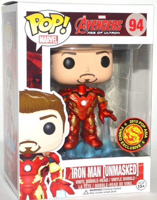 Avengers 2 - Iron Man Unmasked - figurine POP 94 POP! MARVEL