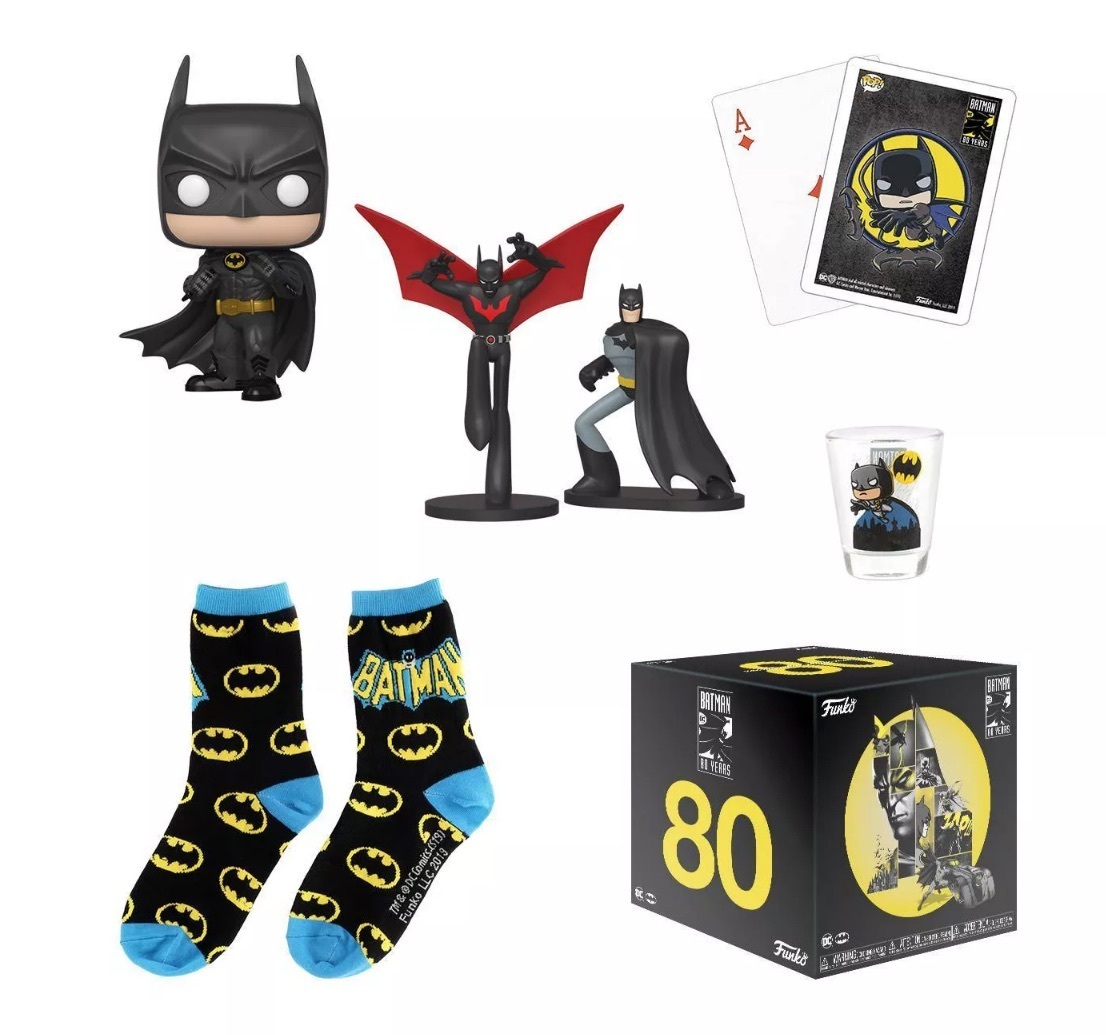 Funko Batman 80th Anniversary Collectors Box | Vinyl Art Toys Sets | hobbyDB