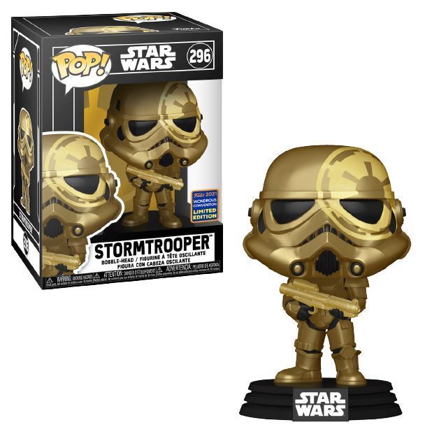 Funko Pop Star Wars StormTrooper #296-2019 Galactic Convention Exclusive NEW 