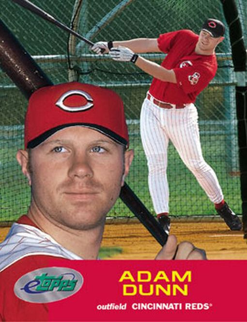 Adam Dunn Rookie Card Baseball Cards