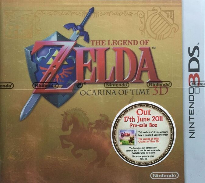 The Legend Of Zelda: Ocarina Of Time 3D The Legend Of Zelda