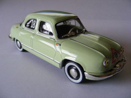 1954 Panhard Dyna Z Rally Car | Model Racing Cars | hobbyDB