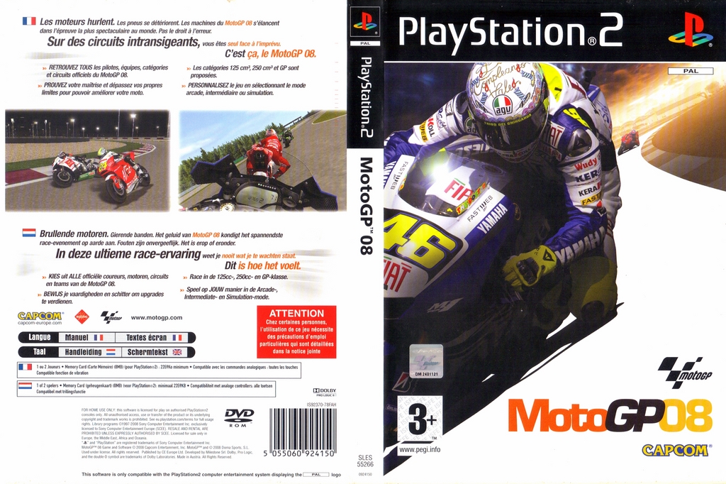 MotoGP 08 : Capcom : Free Download, Borrow, and Streaming : Internet Archive