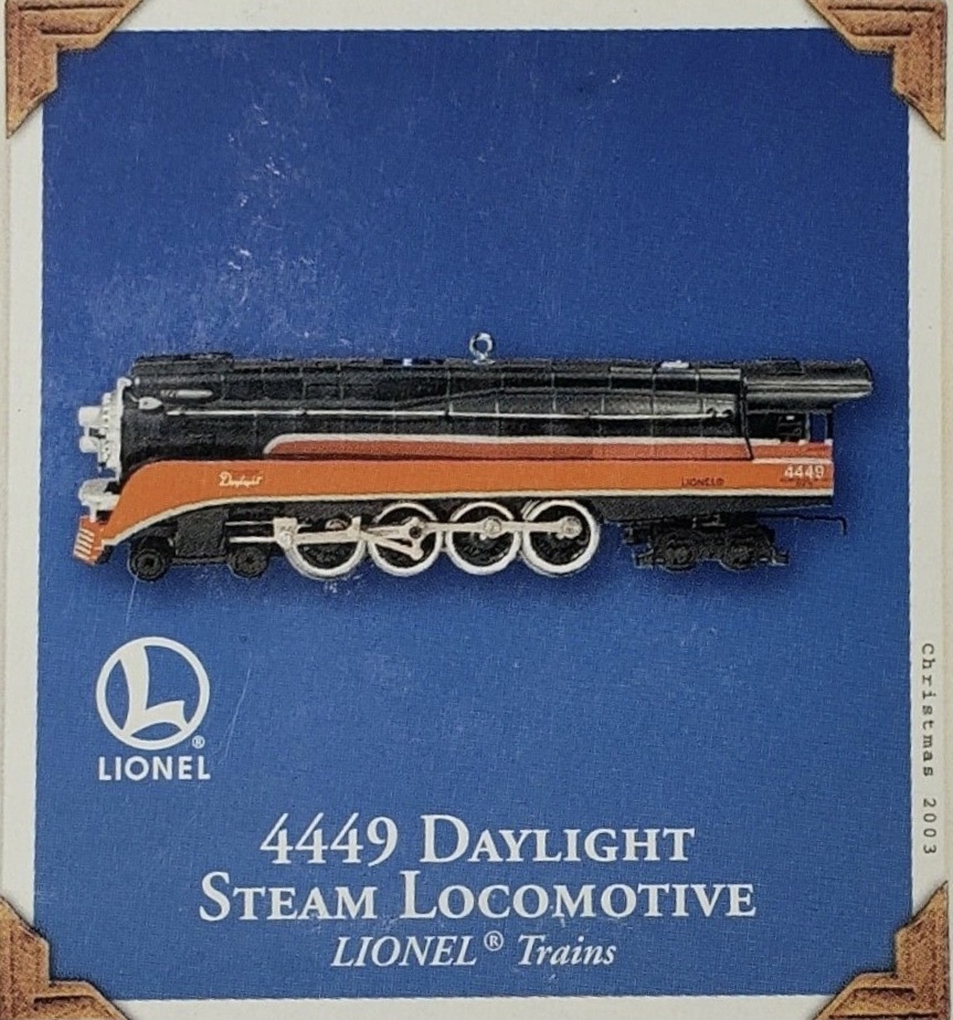 4449 Daylight Steam Locomotive Christmas and Holiday Ornaments hobbyDB