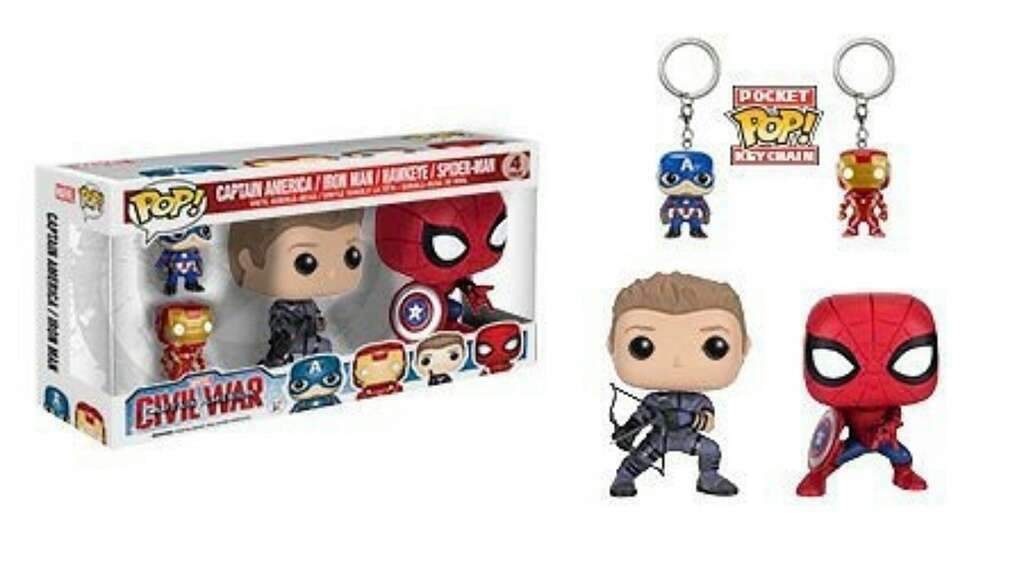 Captain america civil war funko hotsell pop list