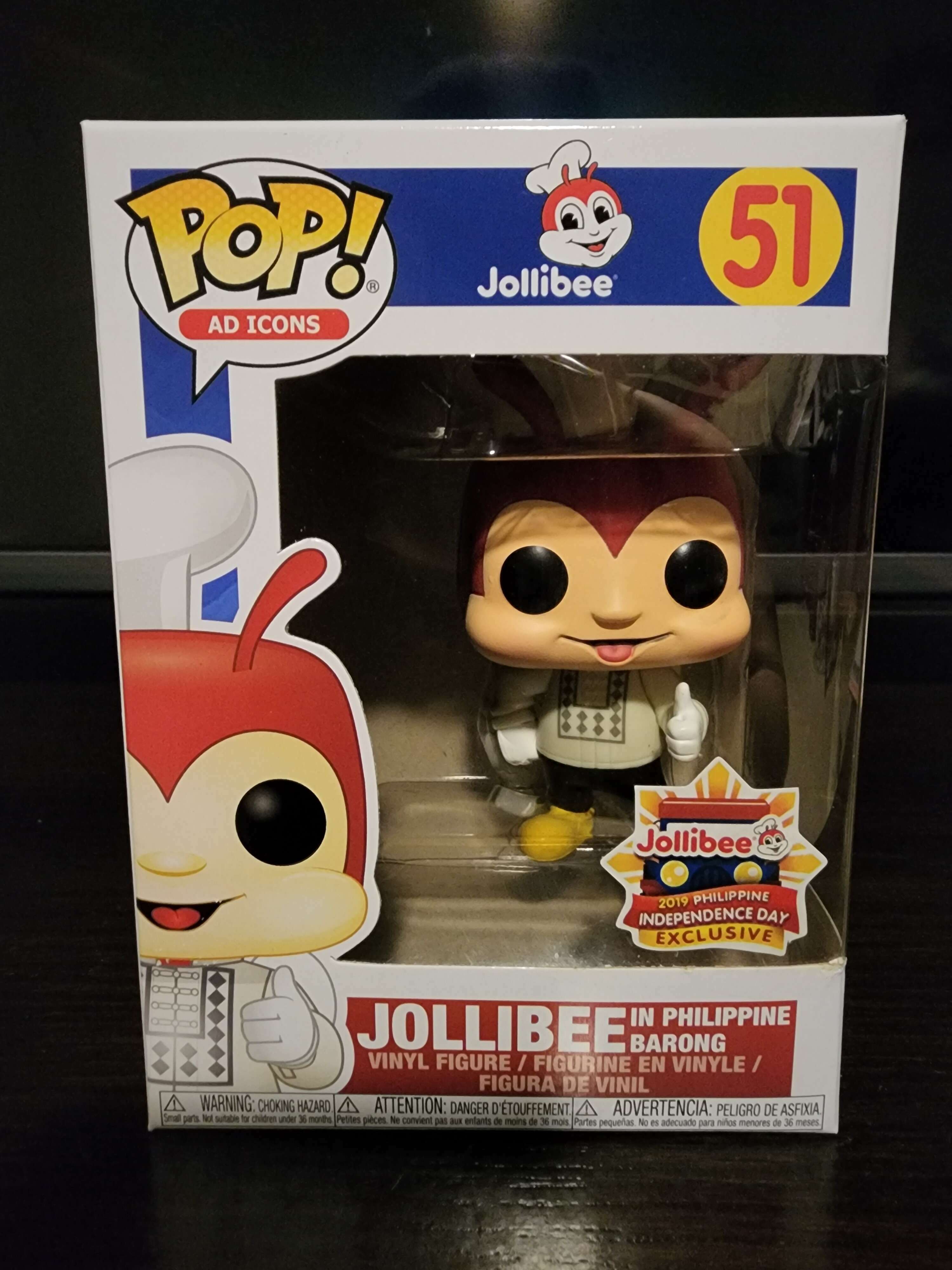 Jollibee funko pop barong price sales