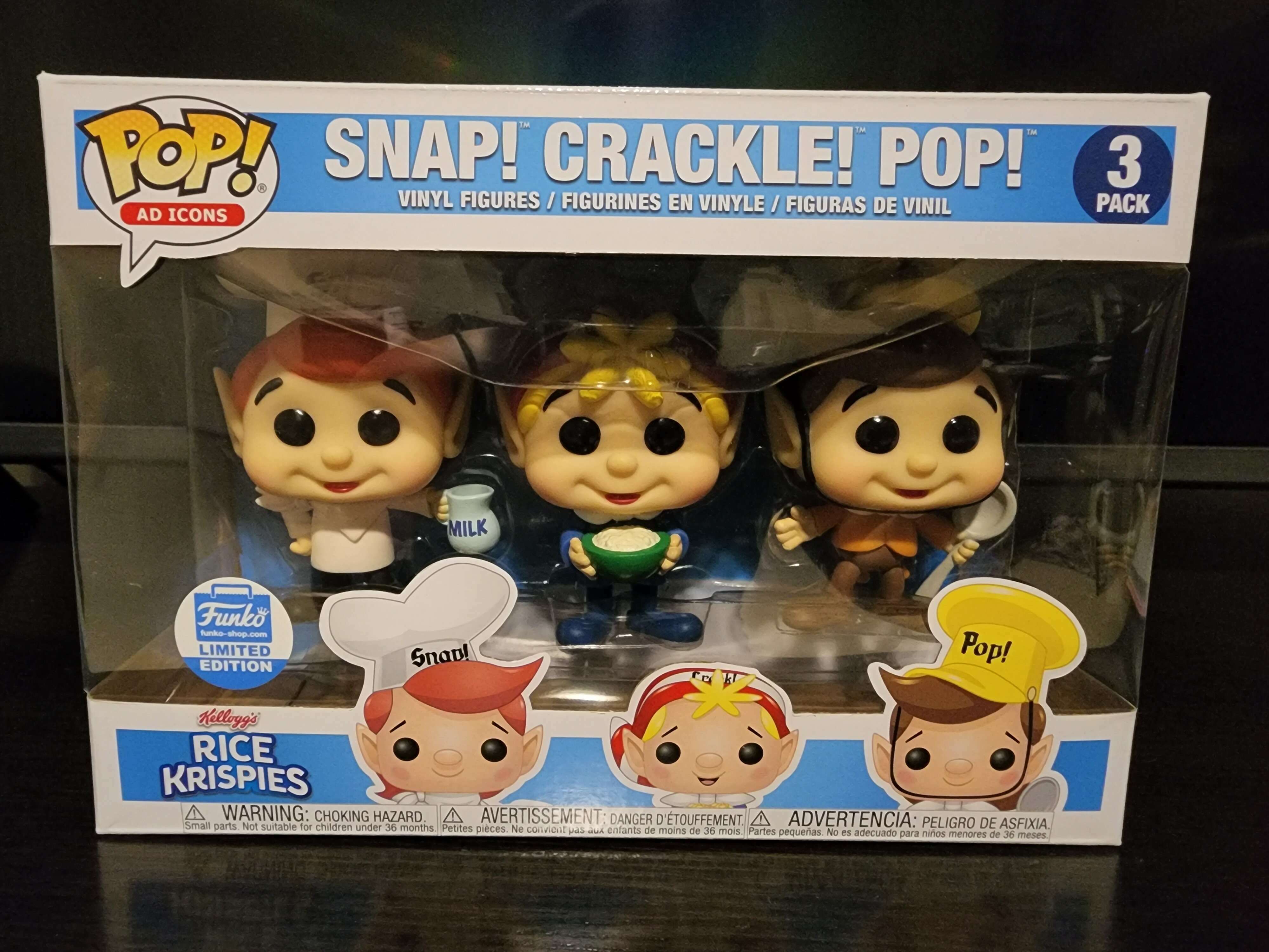Snap crackle pop funko on sale