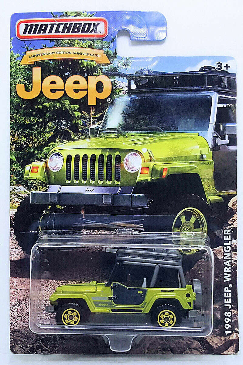1998 Jeep Wrangler / 2017 Matchbox / Jeep 75th Anniversary | hobbyDB