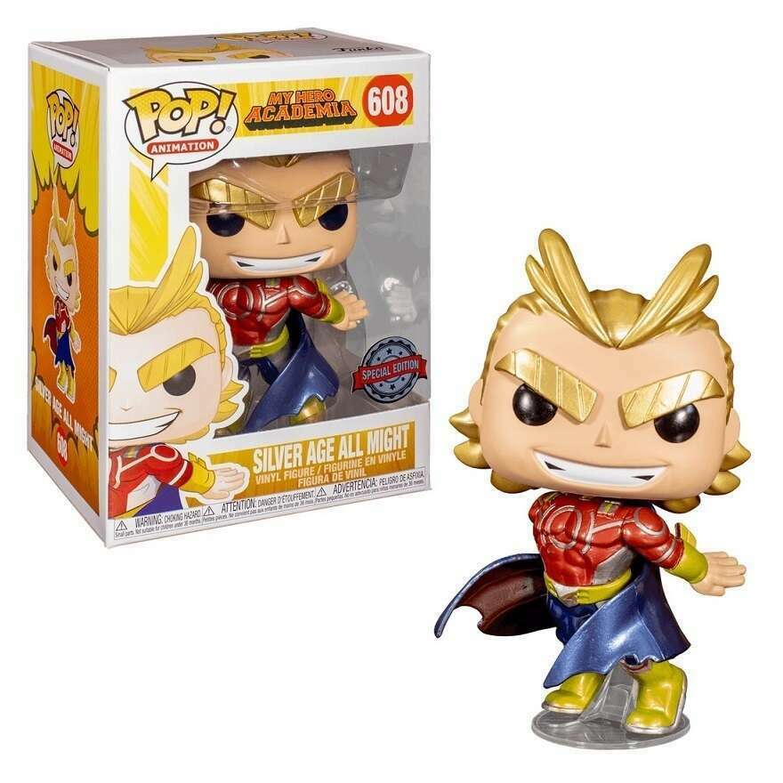 All might shop silver age metallic