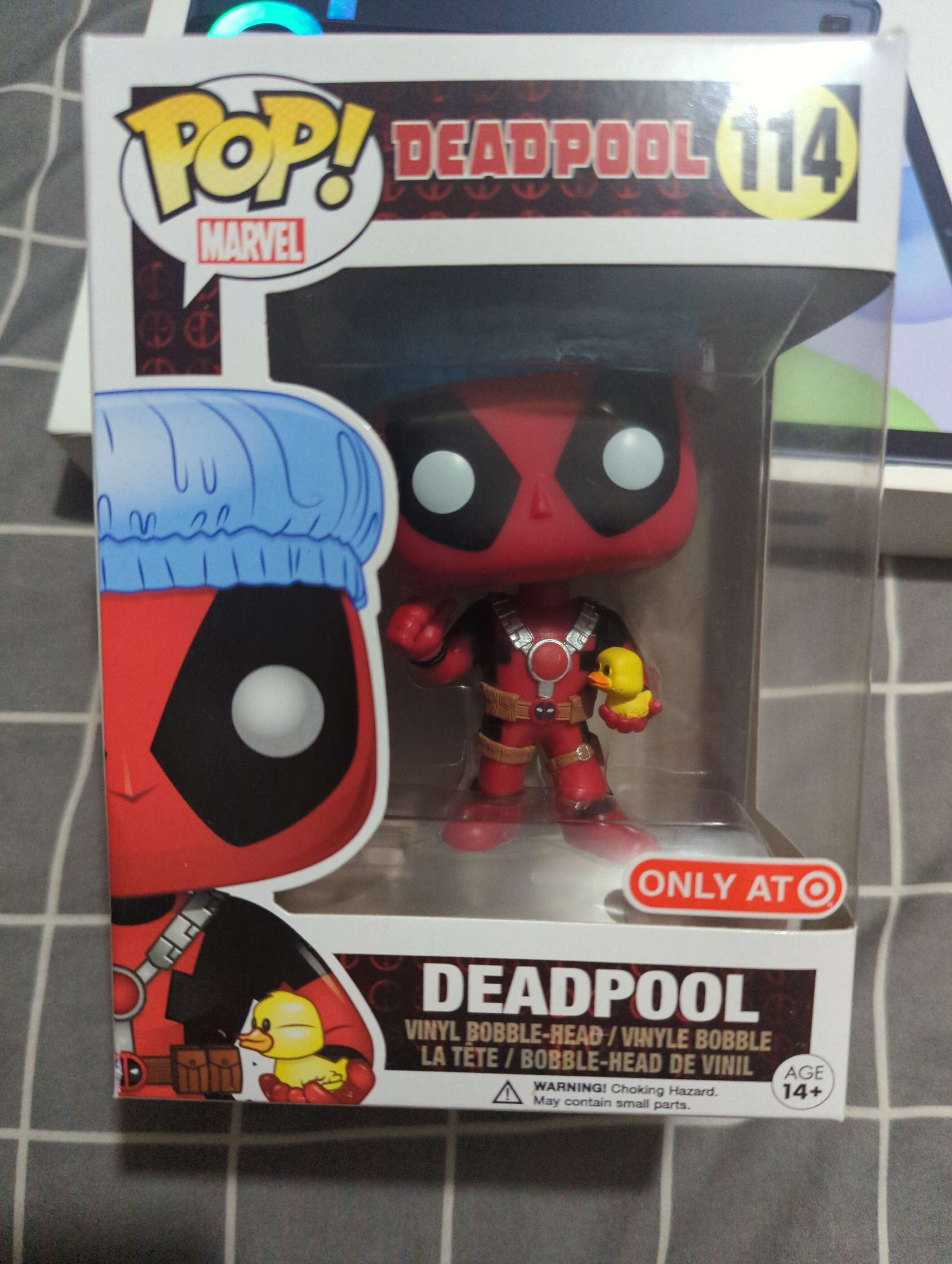 Funko pop deadpool bath time discount