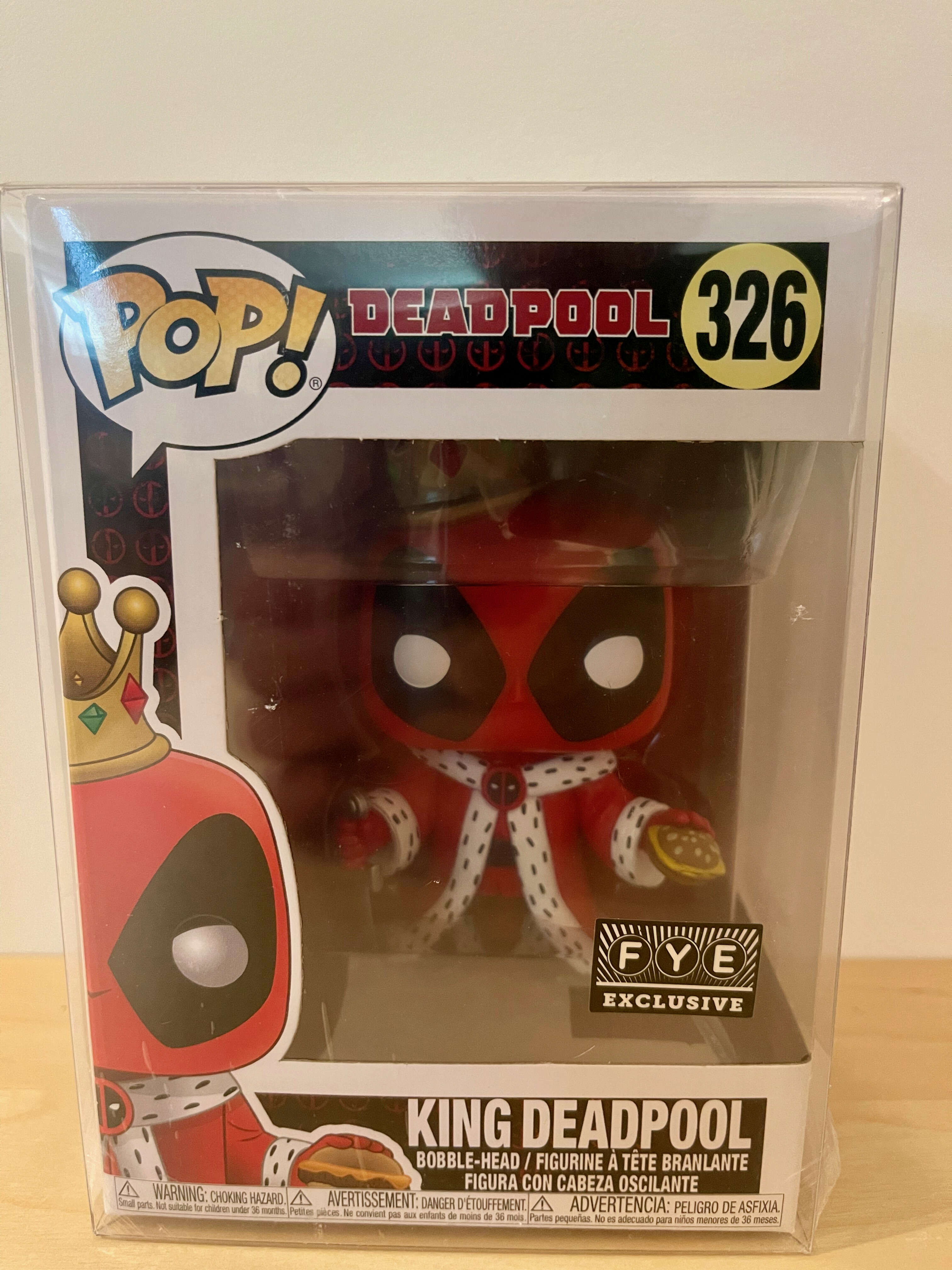 King deadpool pop hotsell vinyl