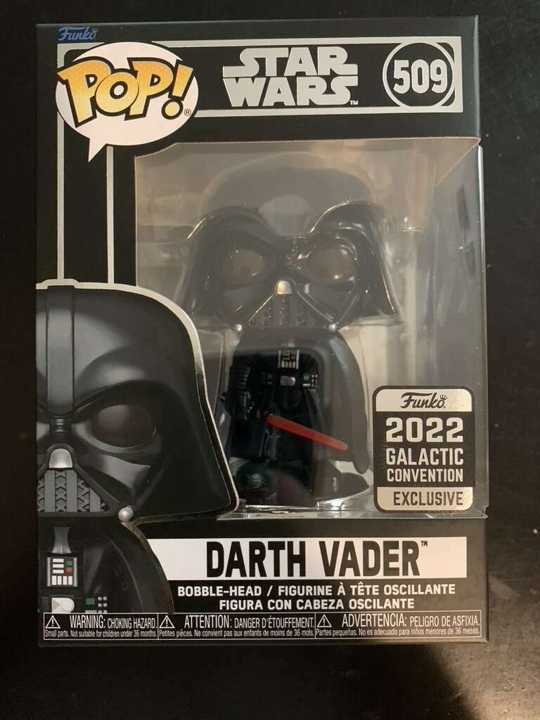 Funko Star Wars POP Vinyl Figure | Darth Vader Convention Exclusive