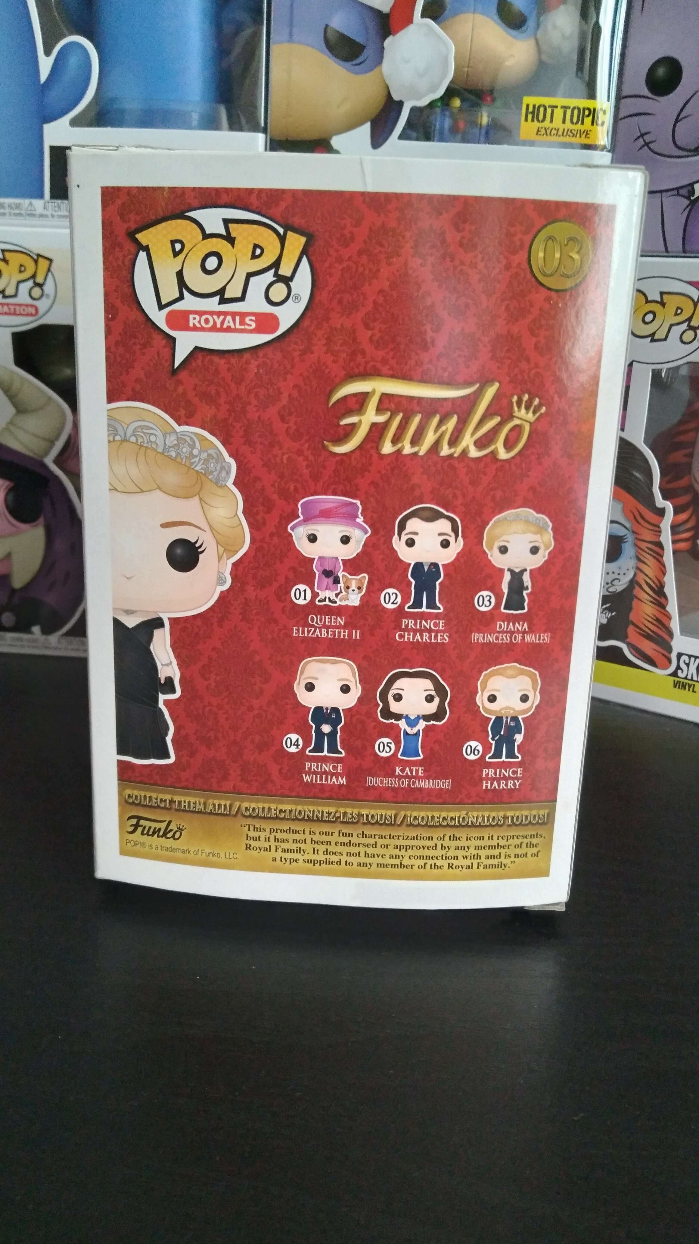 Funko pop princess diana new arrivals