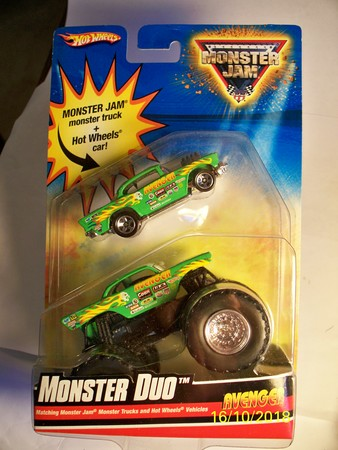 百貨店福袋 Duo Jam Monster Avenger Wheels Hot 57 Truck & Car Chevy ミニカー
