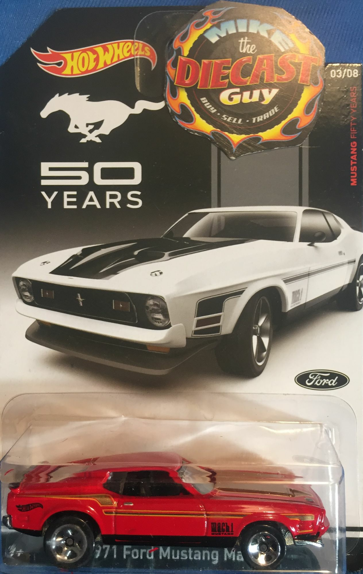 Hot wheels 1971 mustang mach 1 sales
