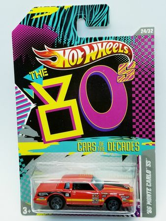 Hot Wheels Walmart Cars from the Decades 86 Monte Carlo SS Model