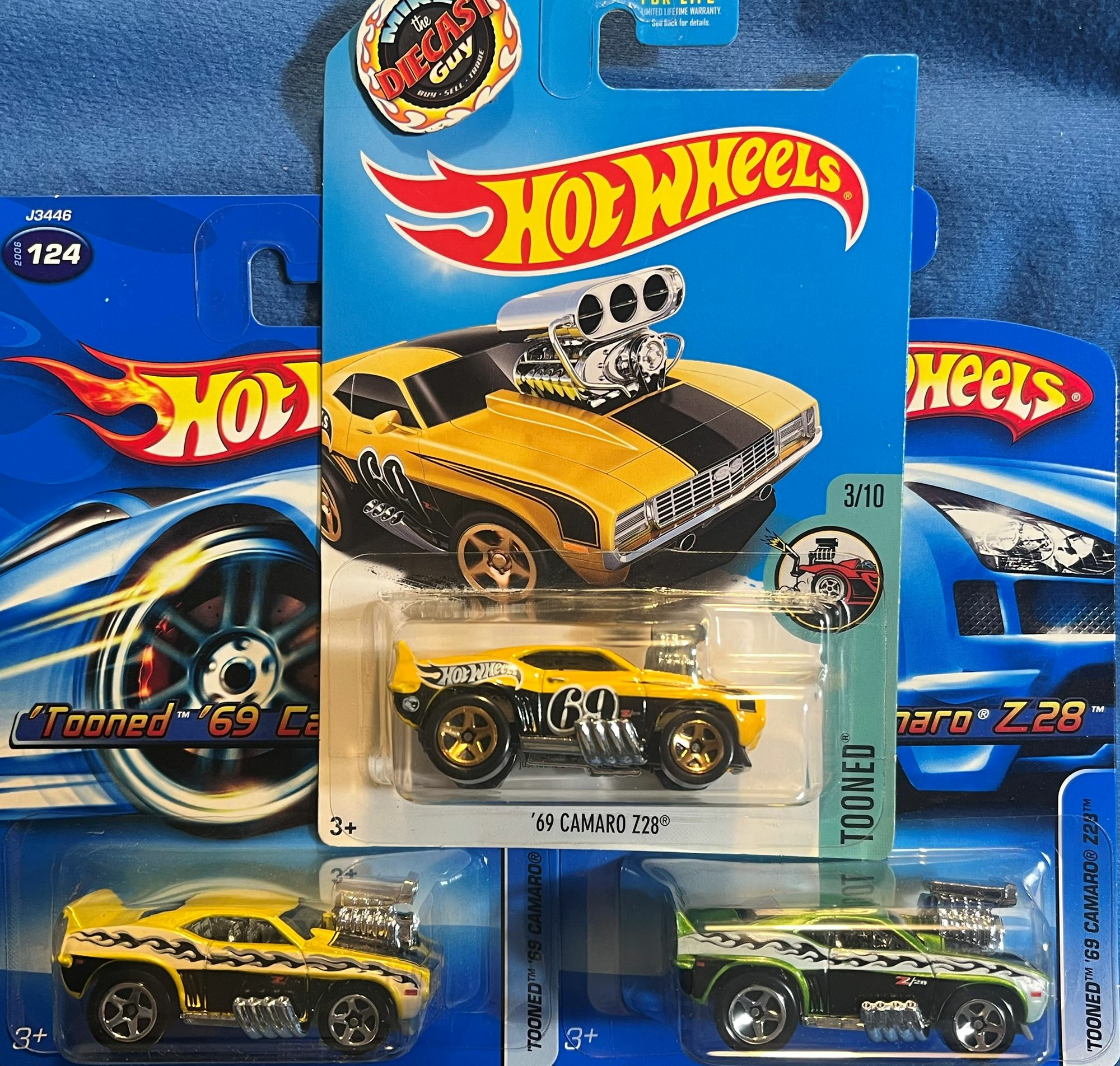 Hot wheels tooned new arrivals 69 camaro z28