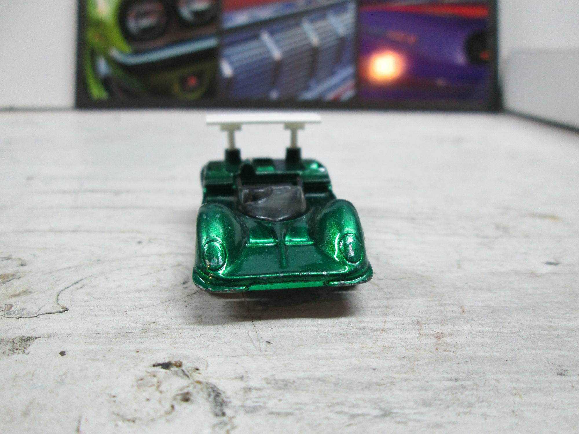 HOT WHEELS ORIGINAL REDLINES CHAPPARRAL 2G US GREEN, NICE