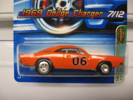 1969 DODGE CHARGER HOT WHEELS GENERAL LEE 2006 TREASURE HUNT 7 12 T Hunted