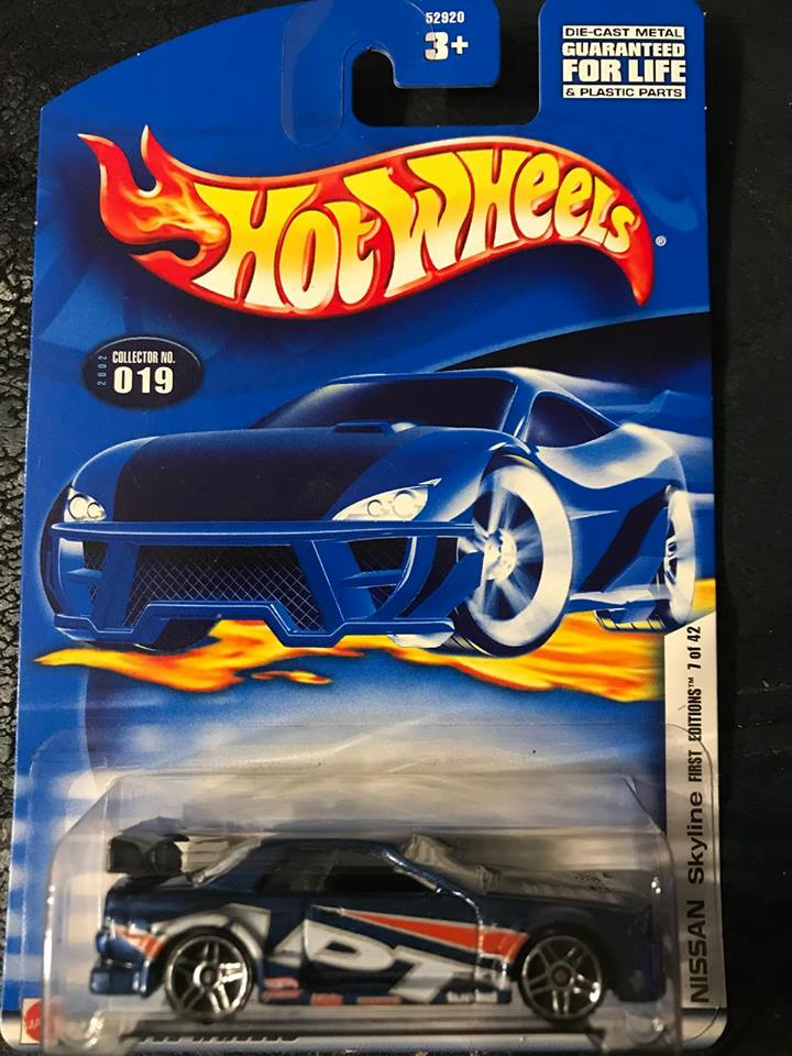 Hot wheels nissan skyline first edition new arrivals