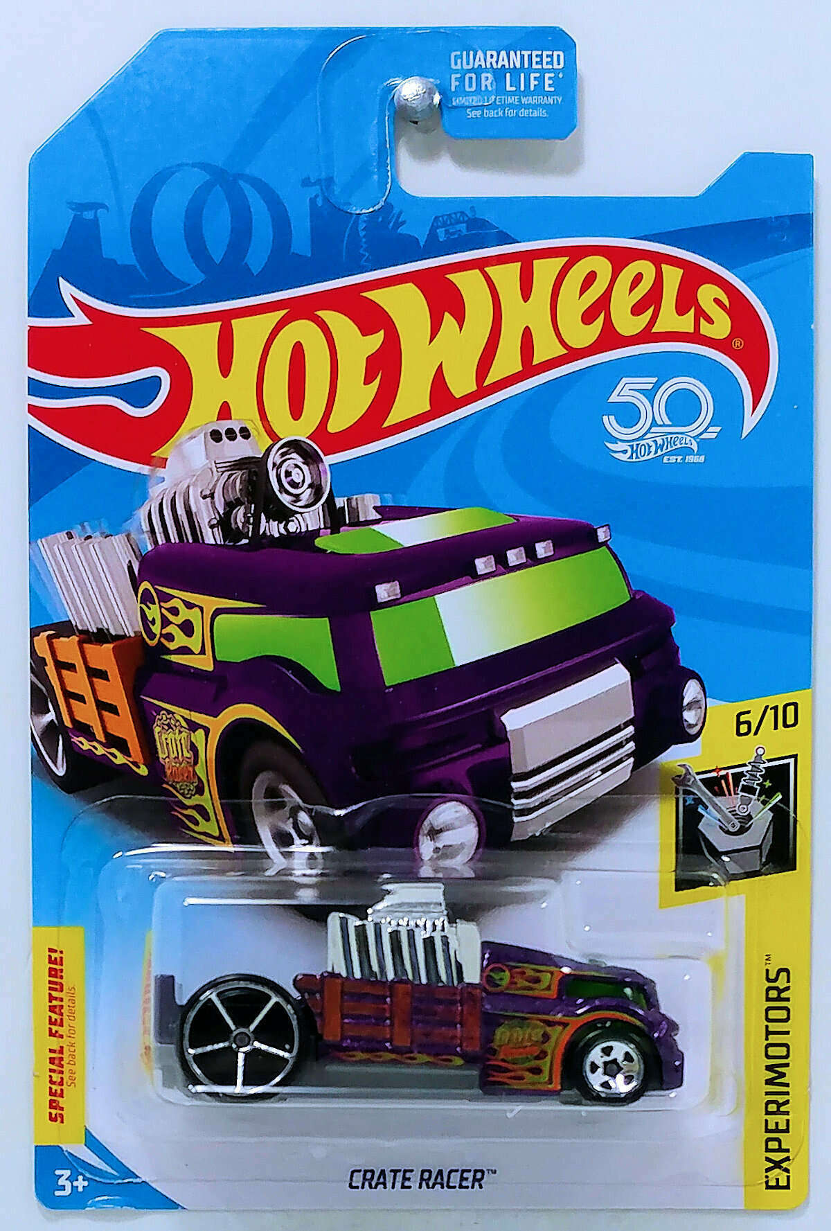 Hot Wheels 2018 Crate Racer Treasure Hunt hobbyDB