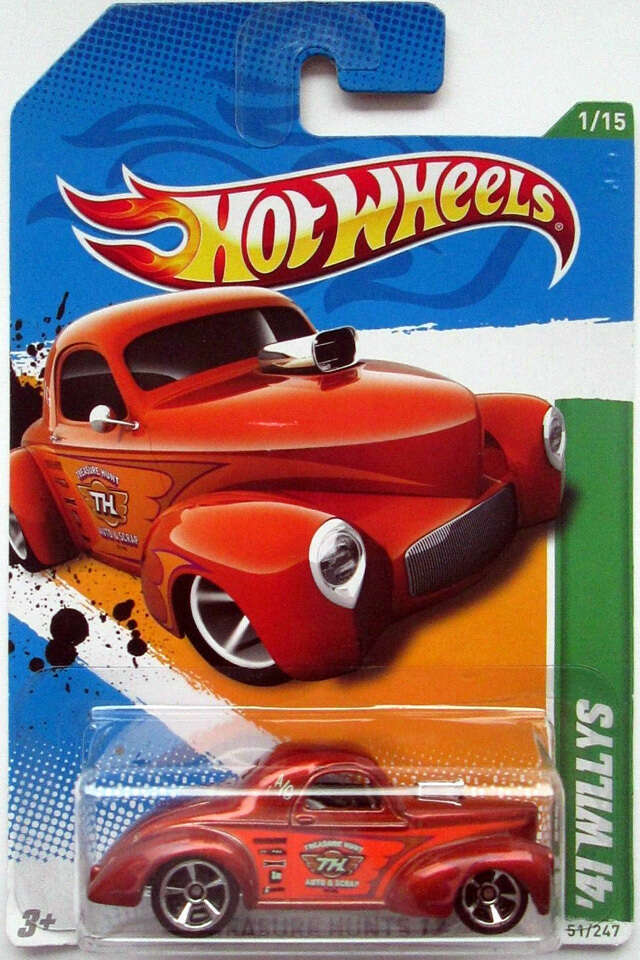 Hot wheels 41 willys treasure hunt sales
