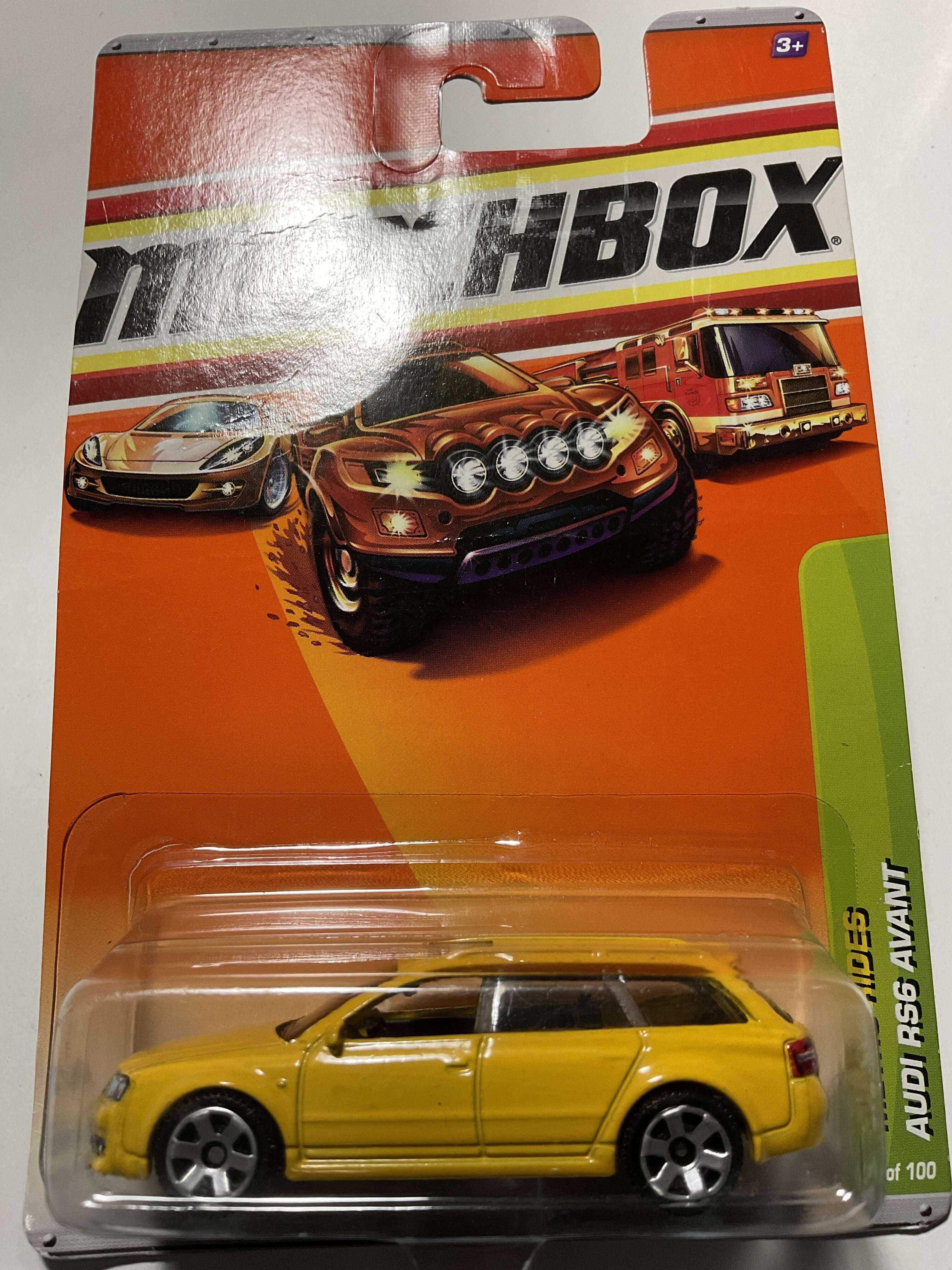 Matchbox 2010 Metro Rides Audi RS6 Avant Yellow 30 of 100 hobbyDB