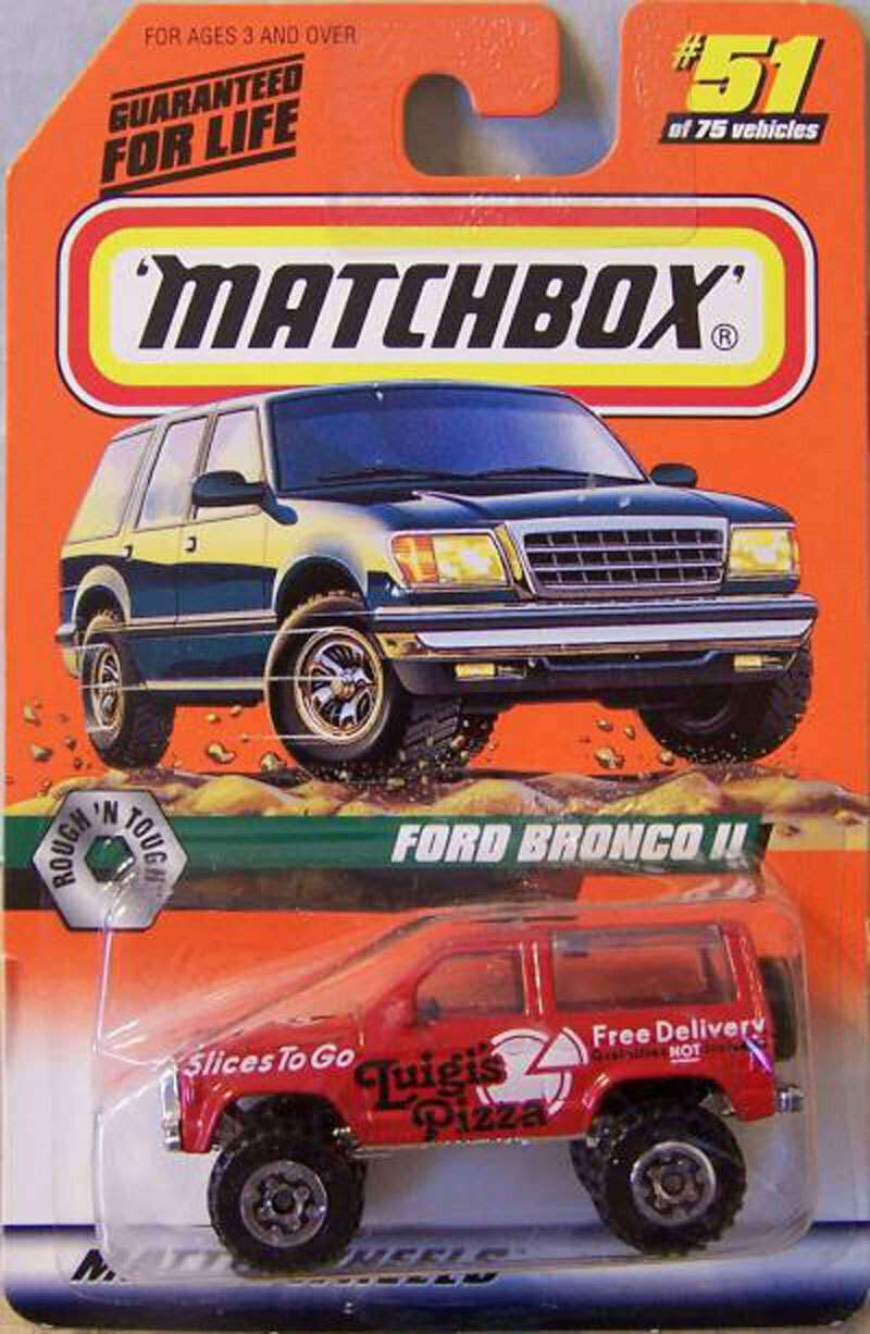 Matchbox ford bronco ii online