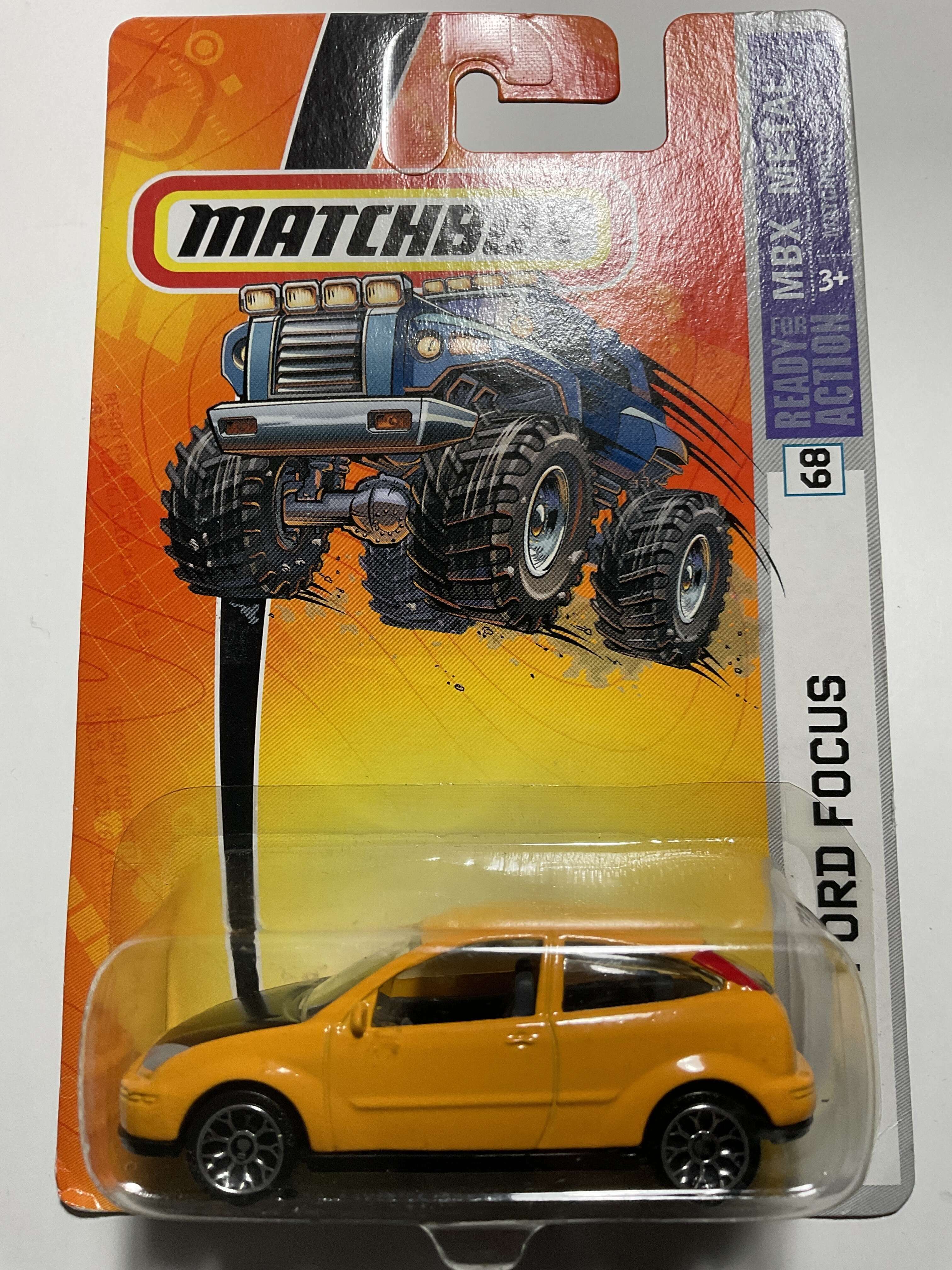 Matchbox 2006 Ford Focus Yellow Black 68 hobbyDB