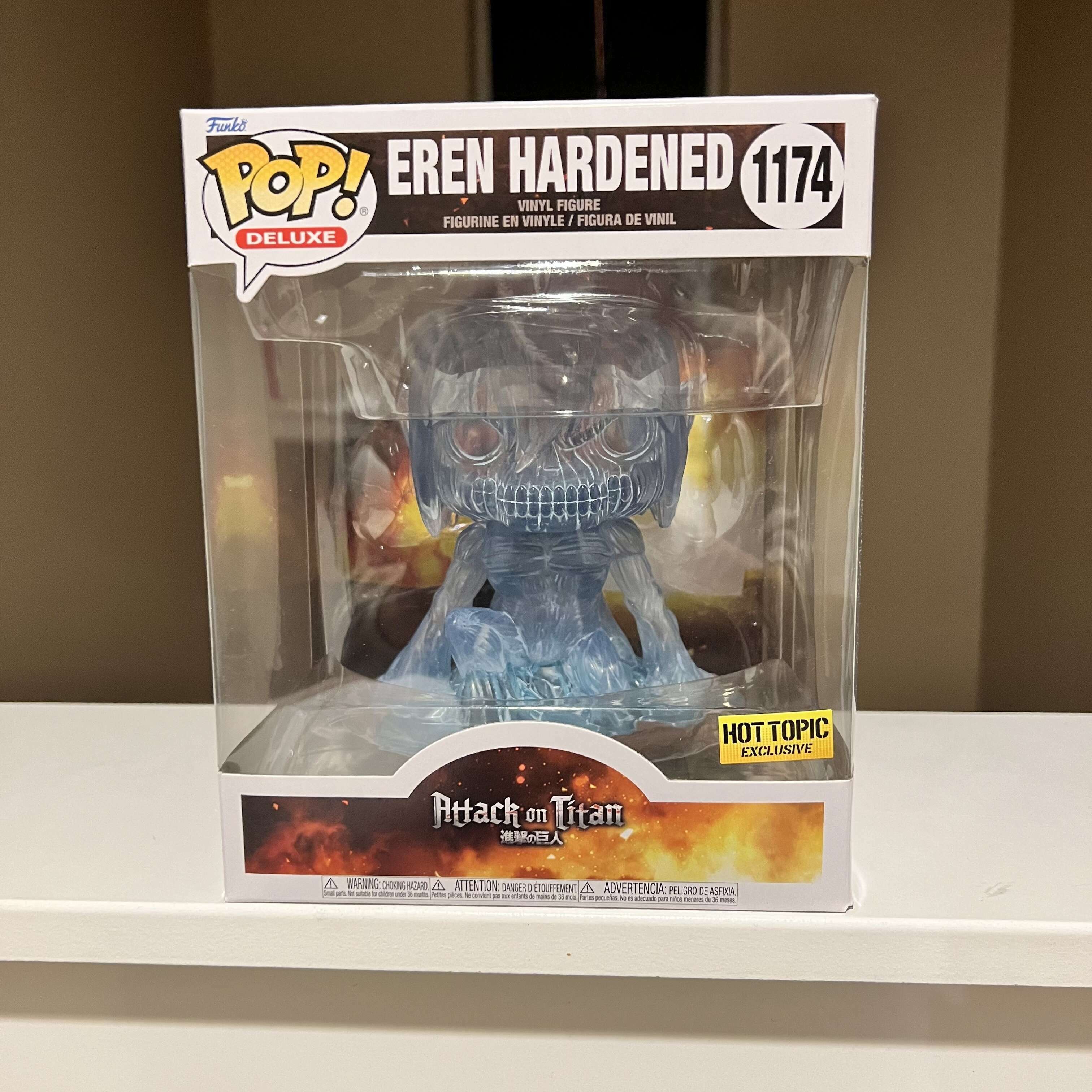 Funko Pop Eren Jaeger Titan Form Hardened **HOT TOPIC