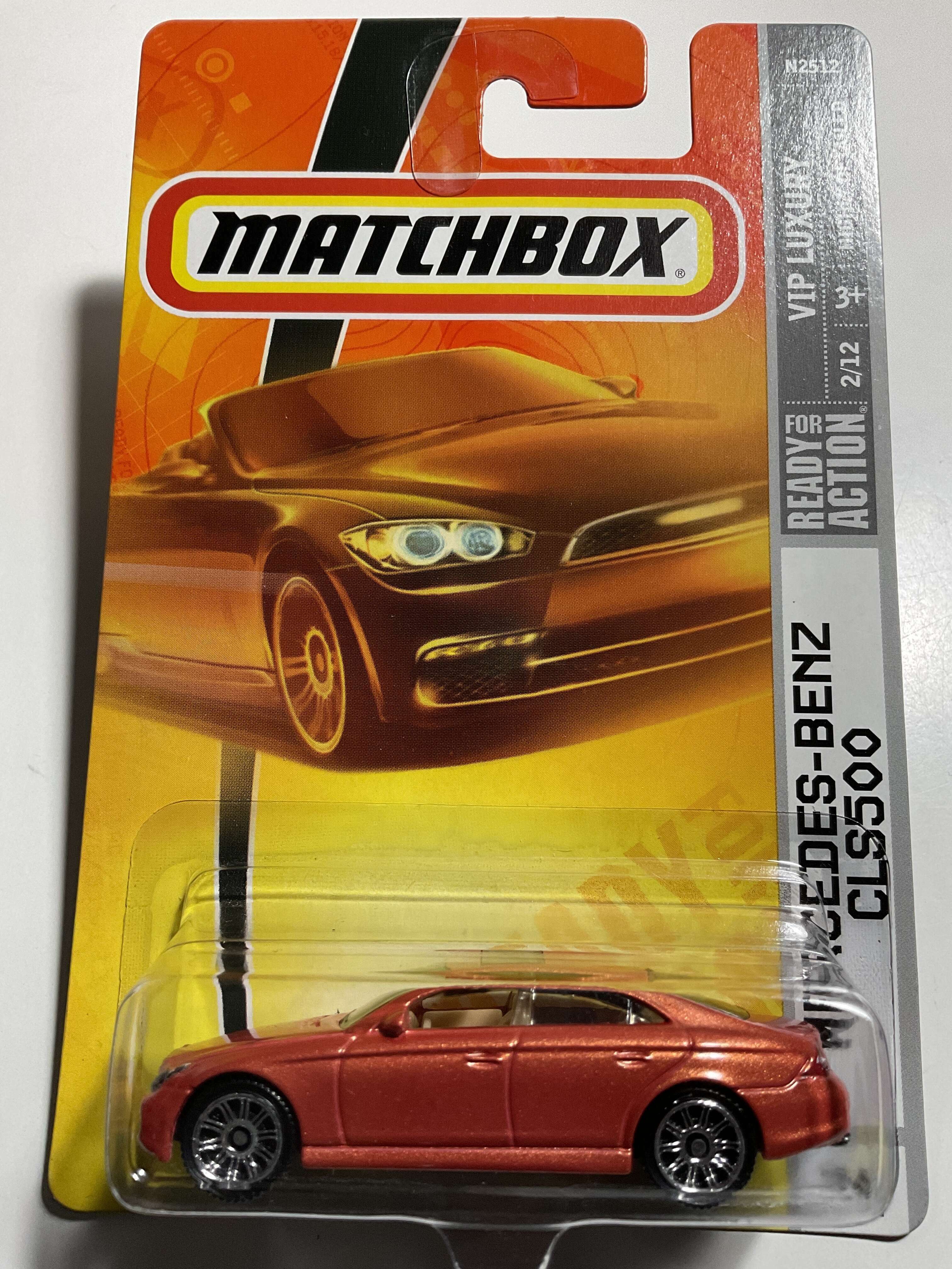 Matchbox 2008 VIP Luxury Mercedes Benz CLS500 Orange 34 hobbyDB