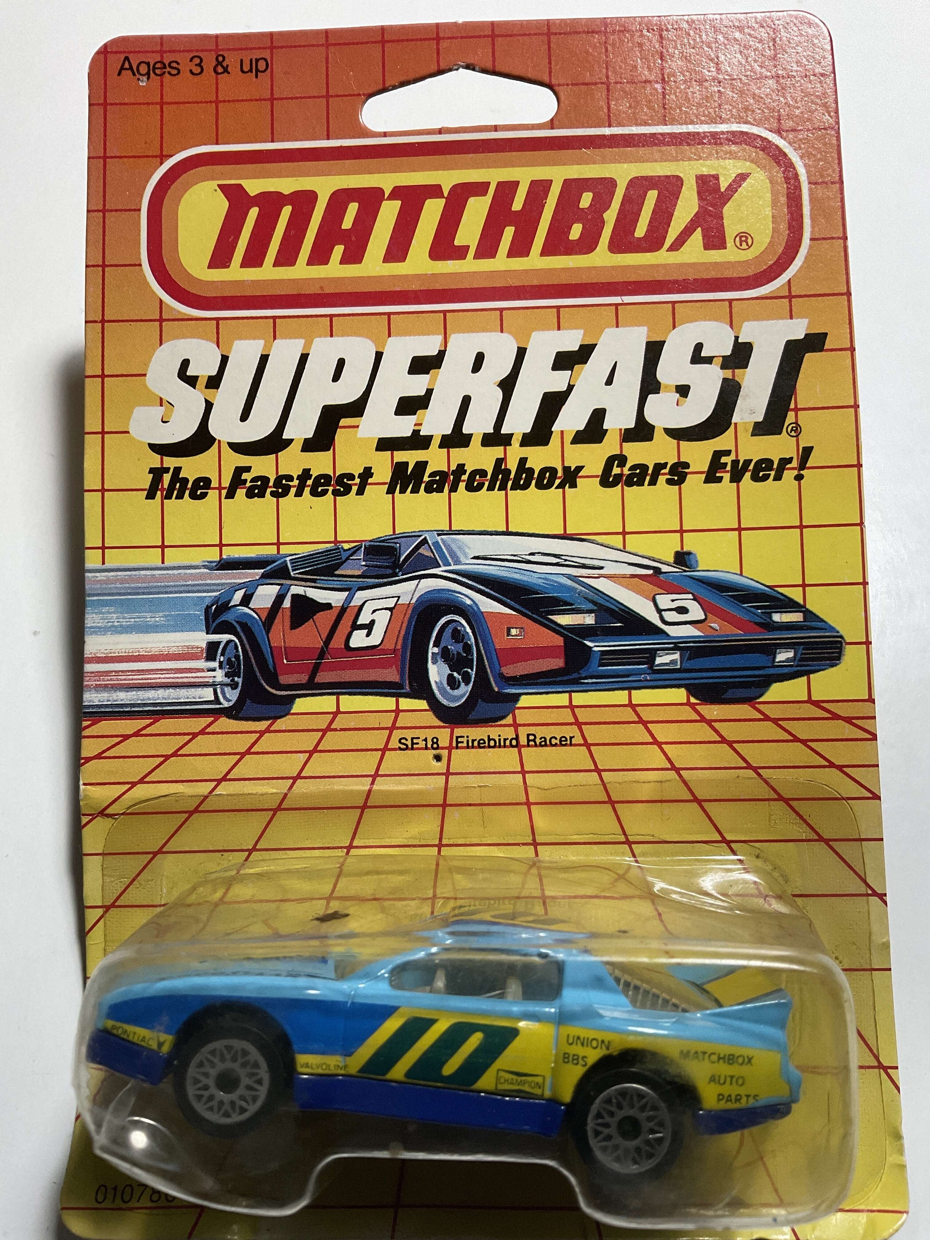 Pontiac sales firebird matchbox