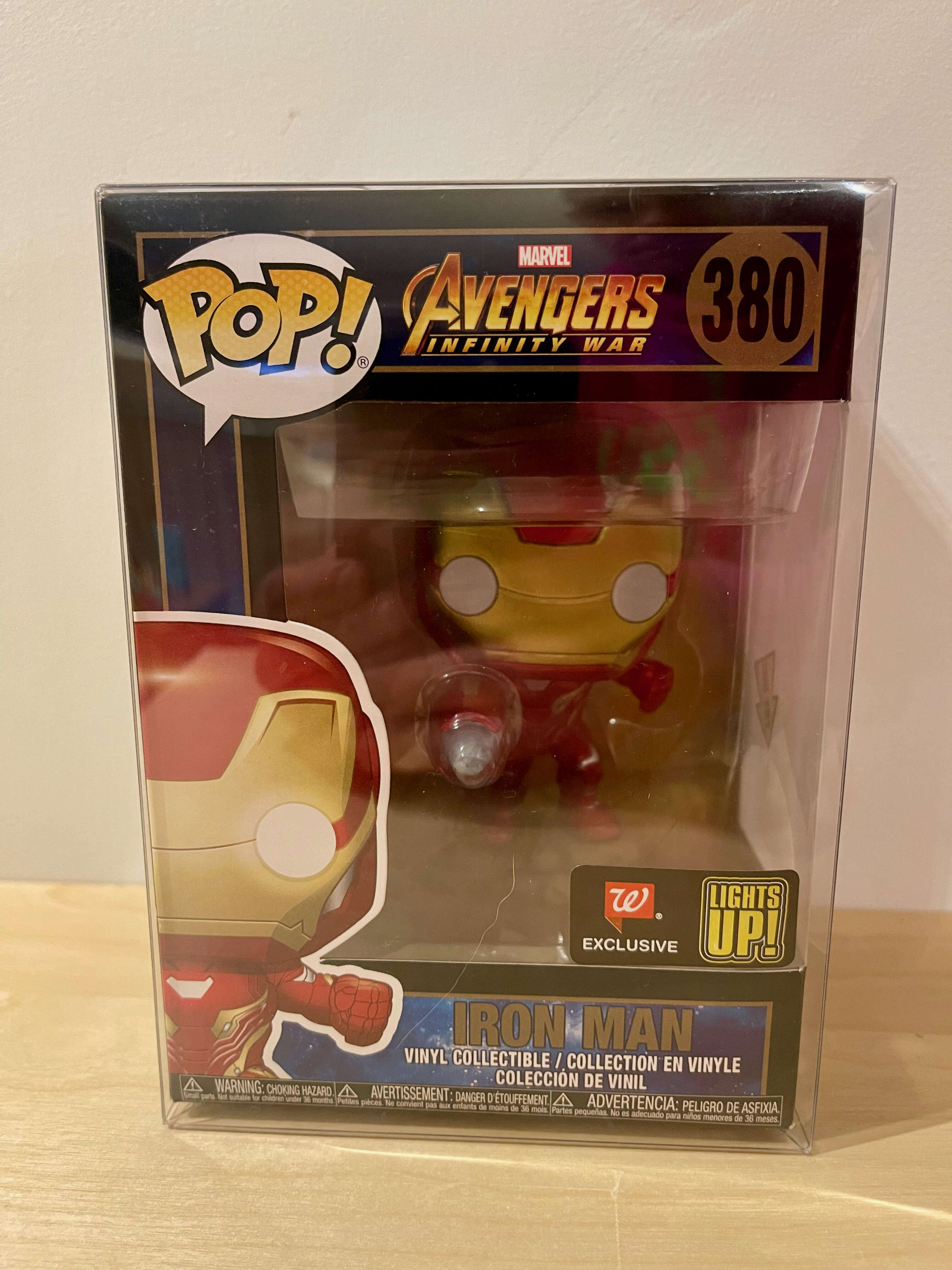 Walgreens light up hot sale iron man pop