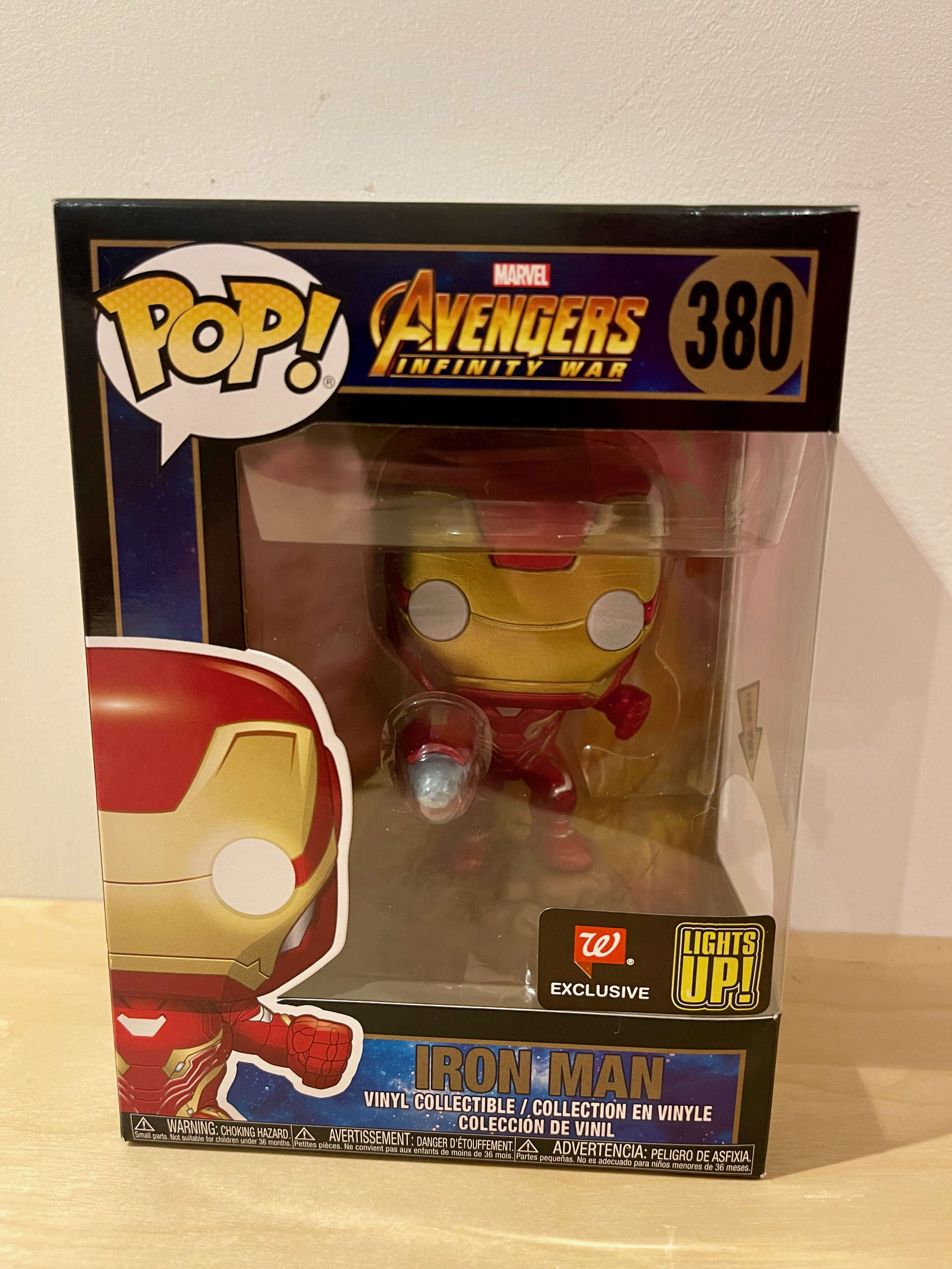Walgreens exclusive iron sales man light up