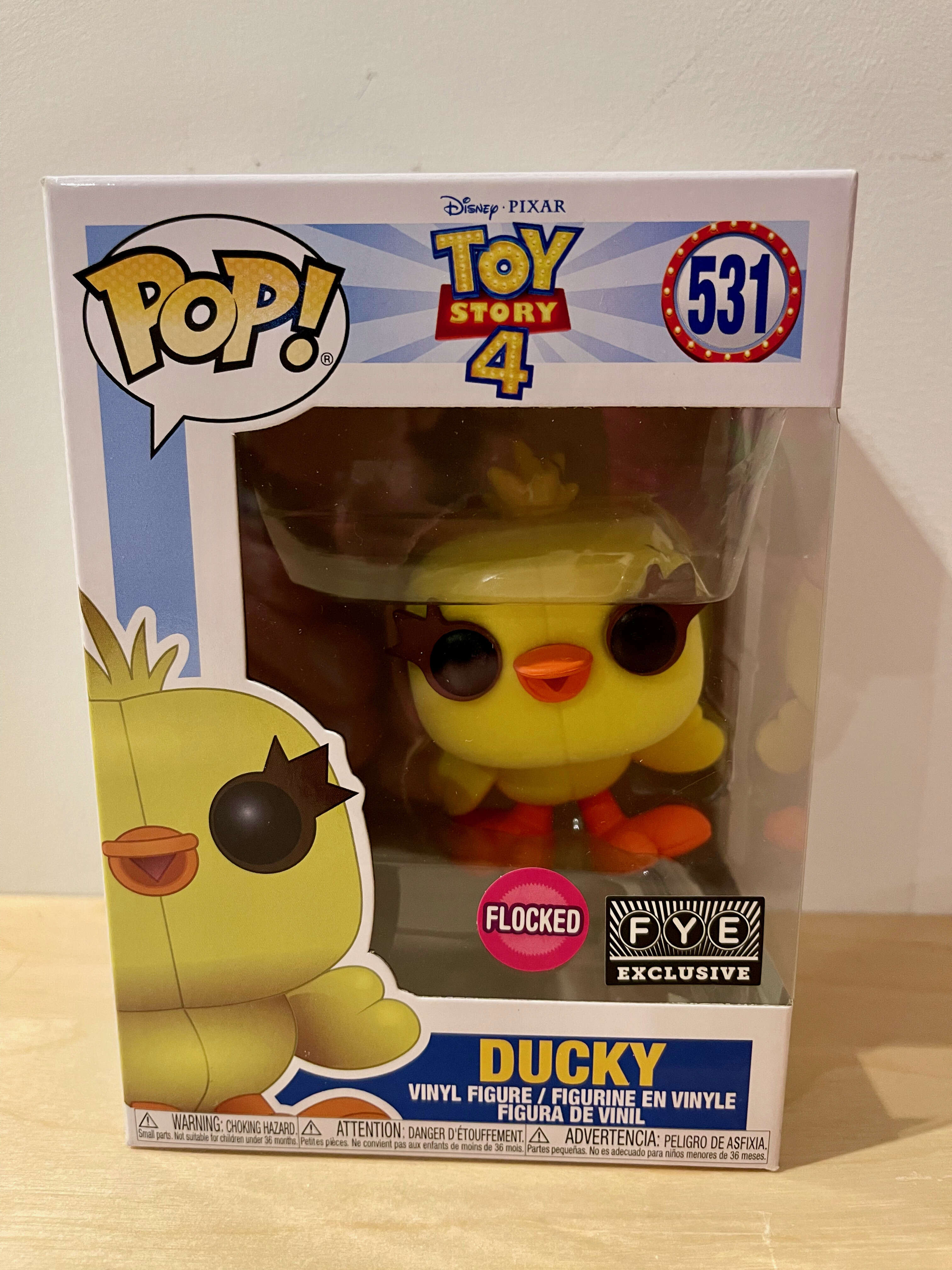 Ducky shop flocked pop