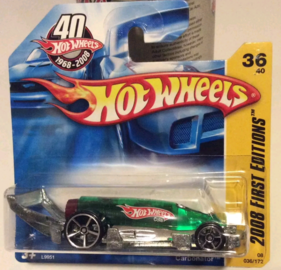 Hot Wheels 2008 First Editions Carbonator Htf Short Card hobbyDB